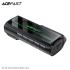 ACEFAST X2 4K Dual-Channel Dash Cam, 4K Front + 2K Rear Vision, App Support | WDR Clarity | Night Vision | Impact Detection | GPS | 3D Noise Cancelling - Black